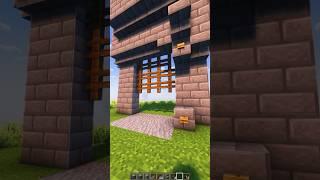 Minecraft: Working Castle Gate | #shorts