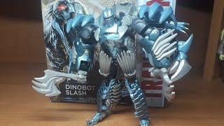 Transformers movie dinobot Slash Premier edition Hasbro review(обзор)