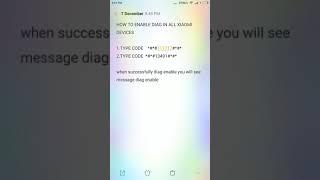 How to Enable Diag port in All xaomi,mi device