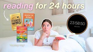 READING FOR 24 HOURS  *spoiler free reading vlog*