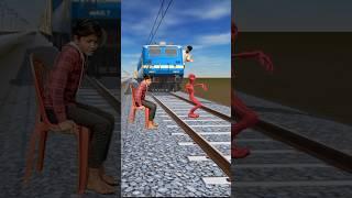 Cartoon dancing on the truck vs train - Funny magic video