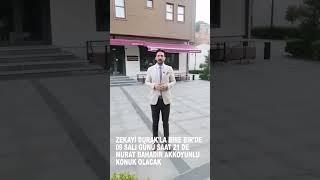 Siyaset Bİlimcisi Sn Murat Bahadır AKKOYUNLU ve Zekayi Şahin DURAK bey Bugün saat 21 DurakTürk Tv de