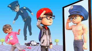 Good Nick Became Police -  Scary Teacher 3D Sad Story Animation