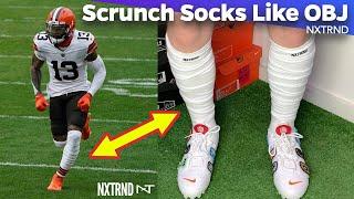 OBJ Sock Scrunch Tutorial // How to Scrunch Socks in Football