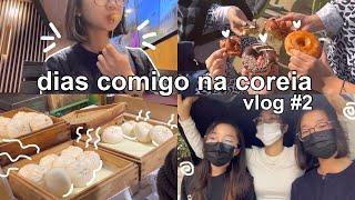 dias comigo na coreia vlog #2  | academia, game day, mercado, comida etc