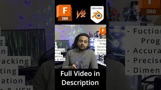 Fusion 360 vs Blender Everything You Ever Need to Know #HalloweenSwain #fusion360 #blender #guide