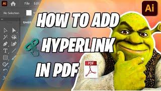 How to Create Hyperlink in Adobe Illustrator | Hyperlink in PDF