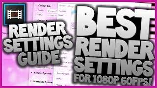 Sony Vegas Pro 13: Best Render Settings for YouTube [1080p 60FPS]- Tutorial #1