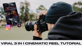 HOW TO MAKE VIRAL 3 IN 1 SPLIT IG REEL | FINAL CUT TUTORIAL