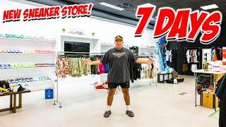 WE BUILT A NEW SNEAKER STORE IN ONE WEEK! *Common Hype in Scottsdale, Arizona*