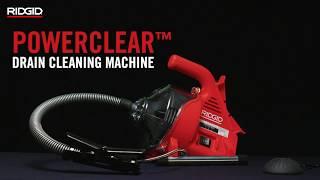 RIDGID PowerClear™ Drain Cleaning Machine