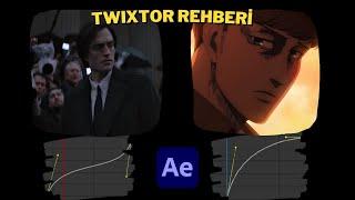 Twixtor Nasıl Yapılır(Film,Anime),After Effects