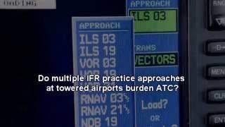 Ask ATC: IFR Practice Approaches