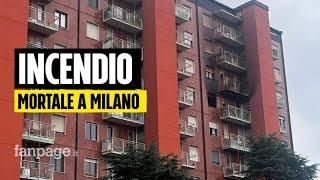 Incendio a Corsico, morto un 58enne, i condomini del palazzo: "La gente era terrorizzata"