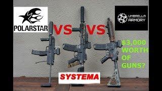 What is the BEST airsoft gun? DSG AEG , Polarstar, Systema Ptw