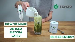 How to Make an Tenzo Iced Matcha Latte - Tenzo