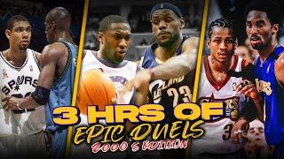 3 Hours Of LEGENDARY 2000's NBA Playoffs Duels 