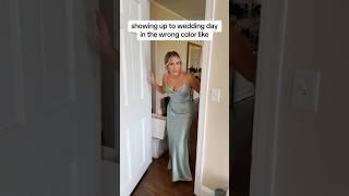 Bridesmaid Breaks the Dress Code—Wrong Color Shocker