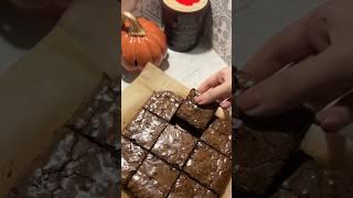 Fudgy chocolate brownies #brownie #chocolate
