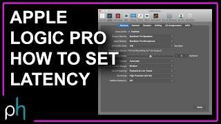 HOW TO SET LATENCY - APPLE LOGIC PRO X | NO TALK | Pettinhouse.com