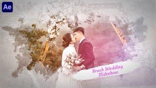 Watercolour Wedding Slideshow In After Effects | After Effects Tutorial | Effect For You