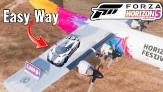 How To Get XP Board On Plane Wing | Forza Horizon 5  | Forza Horizon 5 | XP Board Objective