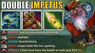 1500 Range Double Hit Impetus - Spitting Sniper | Dota 2 Ability Draft