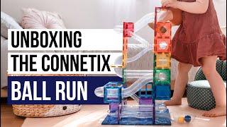 Unboxing the CONNETIX Tiles Ball Run - WHAT'S IN THE BOX?!