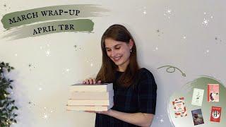 March Reading Wrap up  April TBR // 2022 // And other reading updates 