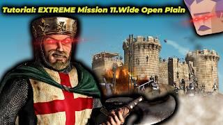 Stronghold Crusader Extreme – Mission 11: Wide Open Plain Strategy Guide!