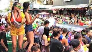 INSANE WATER FIGHT- SONGKRAN AT SOI 4 SUKHUMVIT 2019. BANGKOK, THAILAND