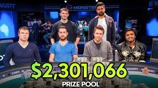 $2,301,066 at WPT Montreal Final Table