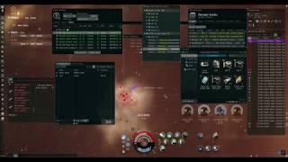 EVE-online Sansha War Supply Complex |  Sansha 6/10 DED complex. Stratios / Tengu