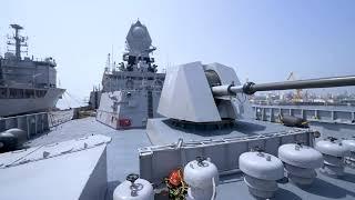 Virtual tour of INS Kolkata (Hindi)