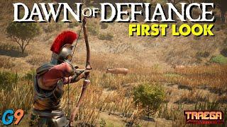 Dawn Of Defiance - First Look (Open World Survival Crafting Game)