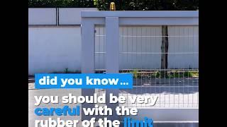 Motorline Academy: Sliding Motor - Adjust of Limit switch rubber
