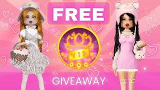 HOW TO GET FREE VIP | DRESS TO IMPRESS GIVEAWAY  #dresstoimpress  #dti #roblox