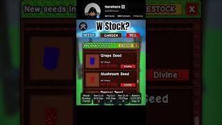 Stock grow a garden #growagarden #roblox #robloxviralvideo #valleyboss #fyp #роблокс #shorts