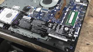 Lenovo IdeaPad 320, замена HDD на SSD, и влип на батарейку.