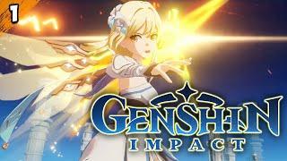 НАЧАЛО ПОЛОЖЕНО #1 ● GENSHIN IMPACT ● ПРОХОЖДЕНИЕ НОВИЧКА