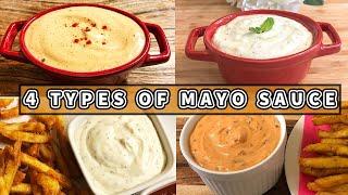 4 Amazing Mayo Dips & Sauces | Mix It, Dip It, Love It | Easy DIY Dipping Sauces