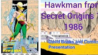 The Origin of Hawkman from Secret Origins 11, 1986