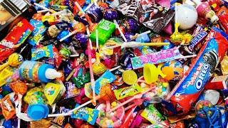 New 101 Candies Opening, Skittles Cycle Toy Jelly Pop lollipop