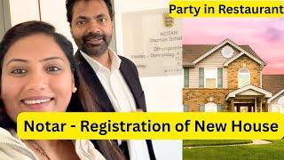 New House Registration and Party in Restaurant | Smita Germany Vlogs | Indian Lifestyle Vlogger