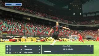 Феллаини бьёт через себя в Pro Evolution Soccer 2016