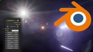 Blender 4.2 Lens-Flare simulator OUT NOW (link in desc)