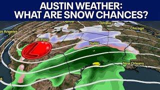 Austin weather: Tracking winter storm and snow chances | FOX 7 Austin