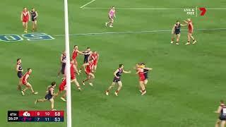 SANFL History - Norwood's Matthew Panos kicks match-winning goal in 2022 Hostplus SANFL League GF