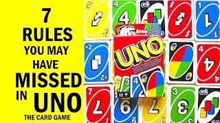 7 Rules You May Have Missed In UNO The Card Game - How To Play Correctly