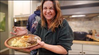 Our FAVORITE Pot Roast (Cook Family Dinner with me) | Kitchen VLOG